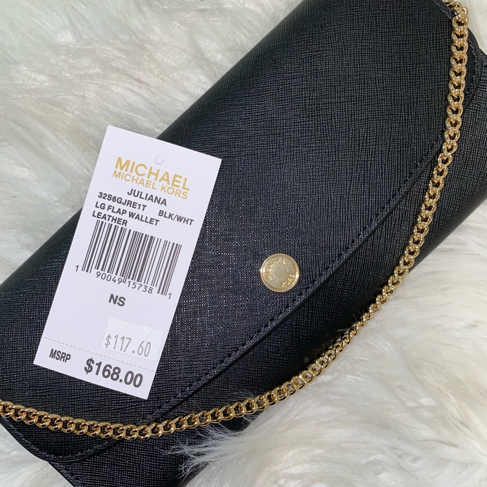 Michael Kors - Navy Blue Clutch